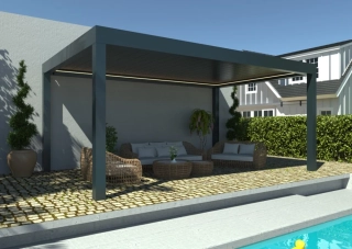 BIOklimatická PERGOLA 300 x 300